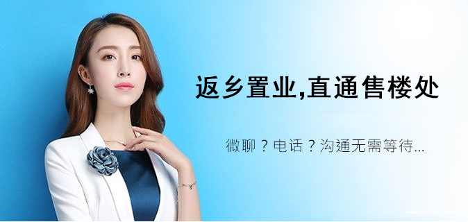 返乡置业，直通售楼处